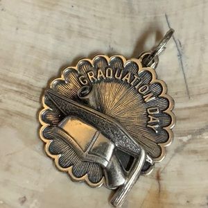 Sterling Silver Graduation Charm